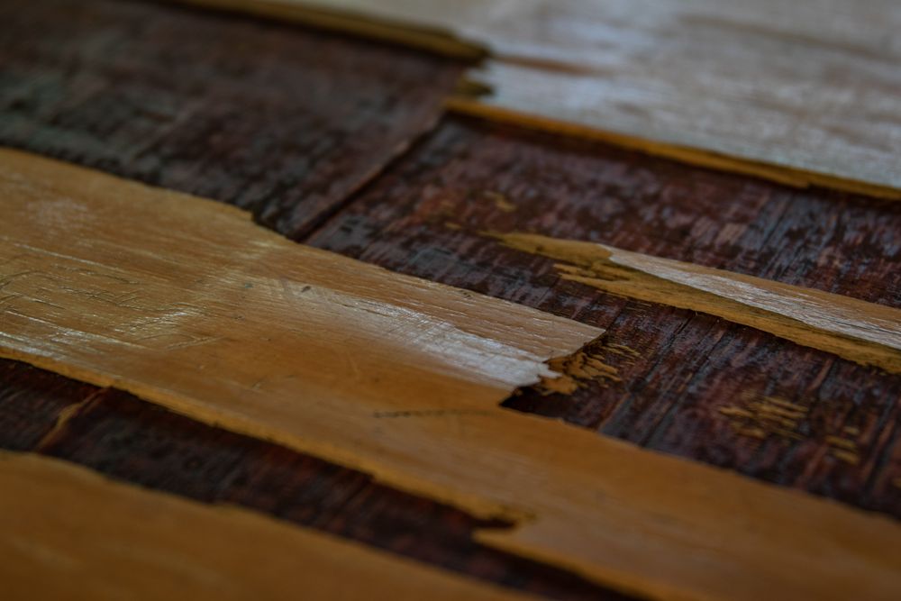 Wooden floors in an Oak Bay character home.